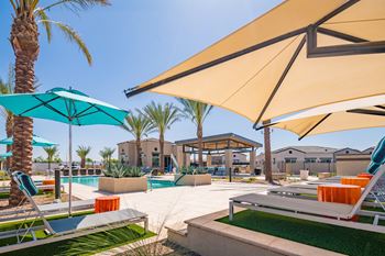 Outdoor lounge seating
